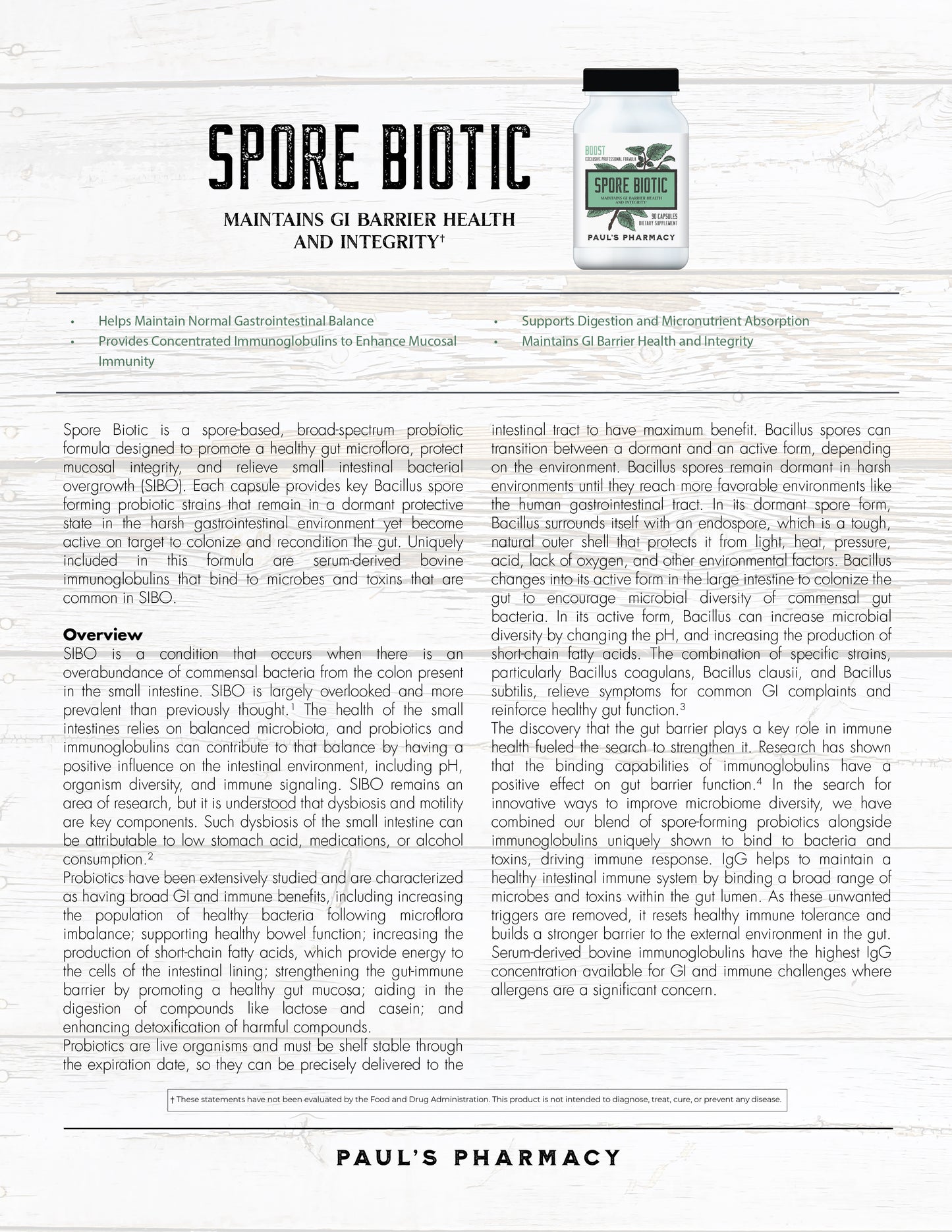 SPORE BIOTIC