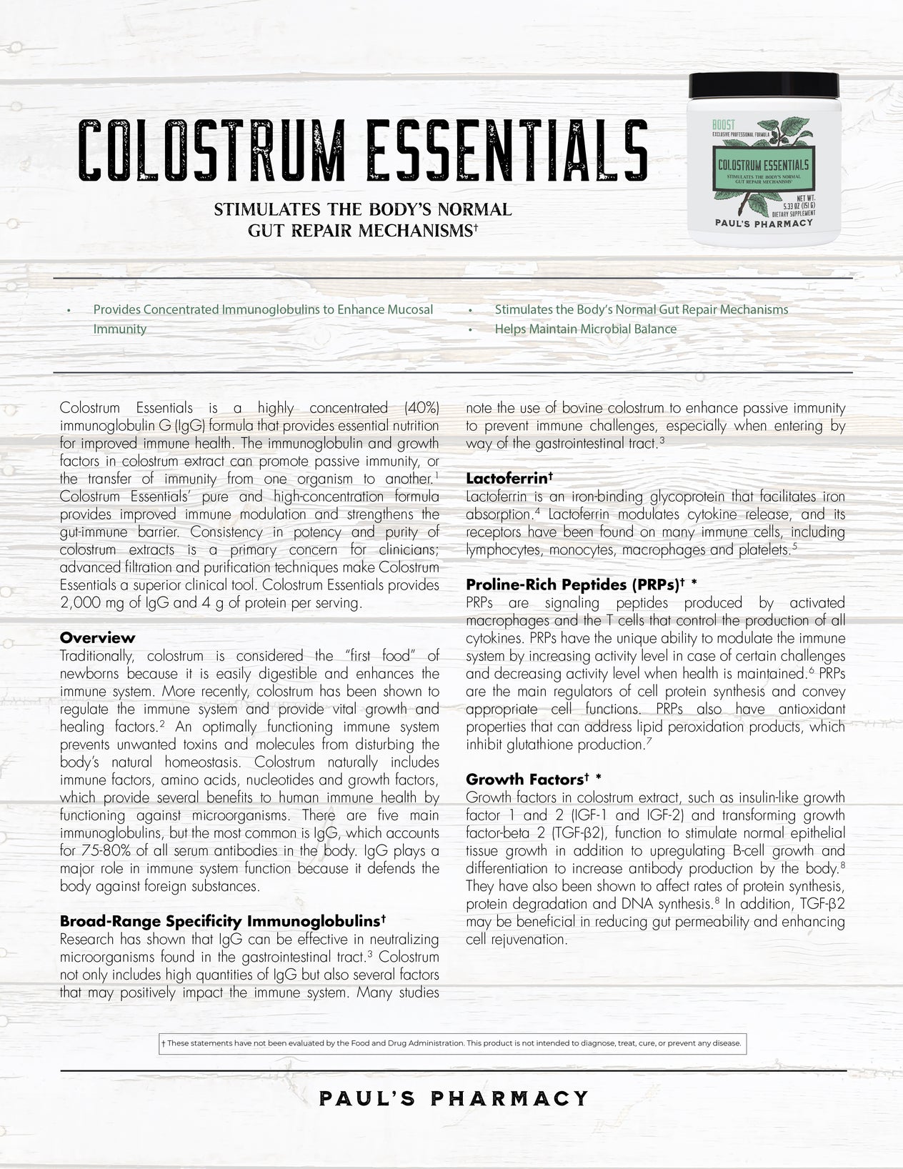COLOSTRUM ESSENTIALS
