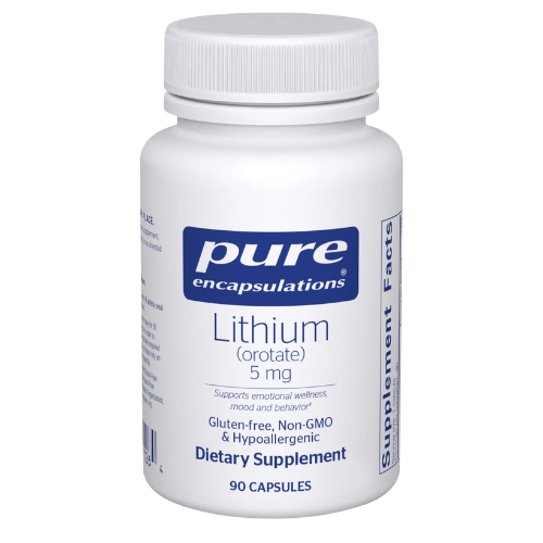Lithium (Orotate) 5 mg