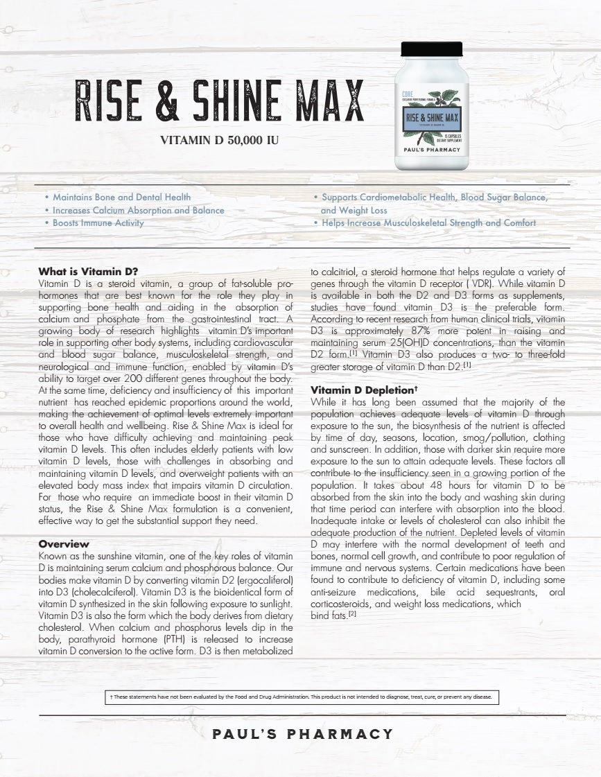 RISE & SHINE MAX