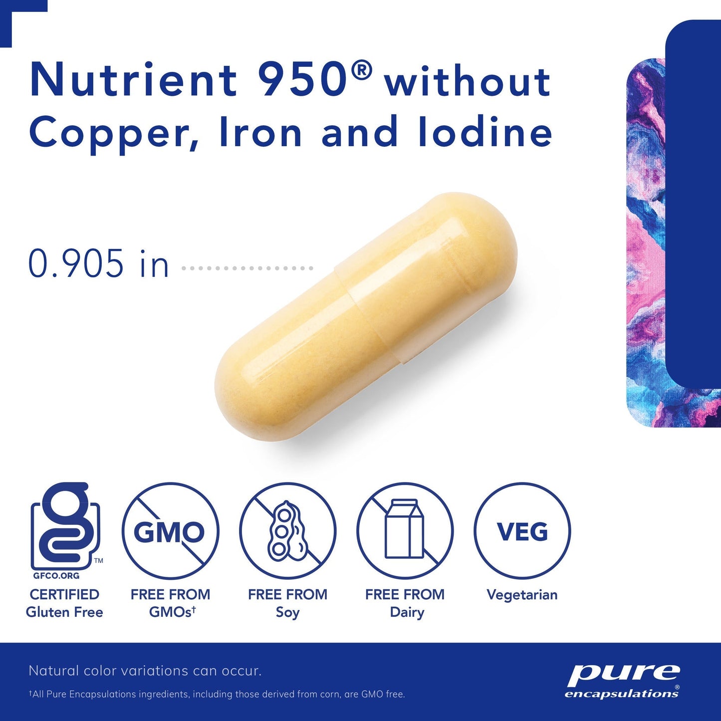 Nutrient 950 without Copper, Iron & Iodine